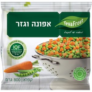 אפונה וגזר | 800 גרם